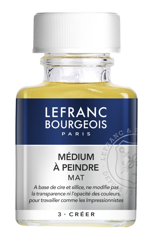 Matné médium pro olej Lefranc 75ml