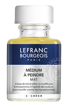 Matné médium pro olej Lefranc 75ml