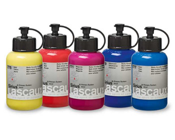Akrylová barva Lascaux Sirius 85ml – 5 barev