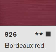 Akryl Lascaux Studio 250ml – 926 Bordeaux red