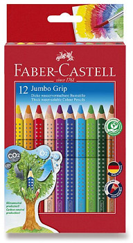 Pastelky Faber-Castell Jumbo Grip 12ks