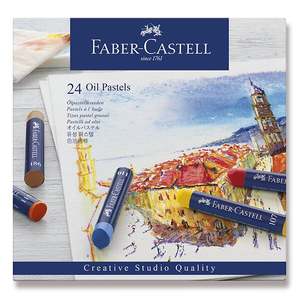 Olejové pastely Faber-Castell sada 24ks