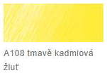Akvarelová pastelka AD – 108 Dark cadmium yellow