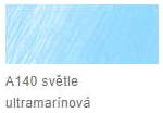 Akvarelová pastelka AD – 140 Light Ultramarine