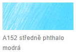 Akvarelová pastelka AD – 152 Middle Phthalo Blue