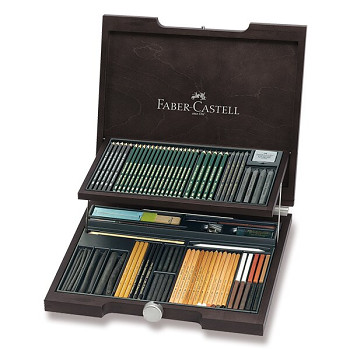 Velká kreslířská sada Faber-Castell 81ks