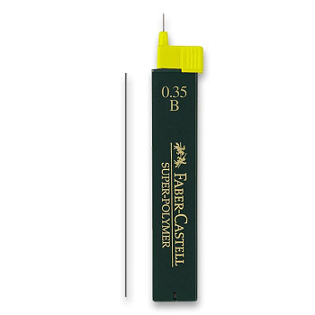 Leads for micro pencils Faber-Castell 0.35mm B