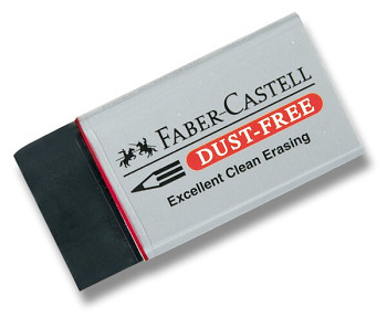 Pryž Faber-Castell dust-free černá