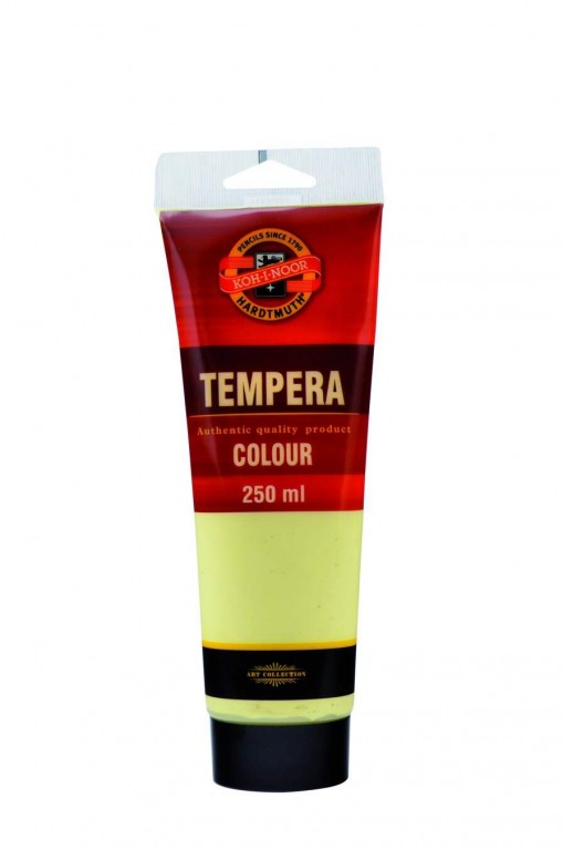 Tempera Koh-i-noor 250ml – 1250 žluť neapolská světlá