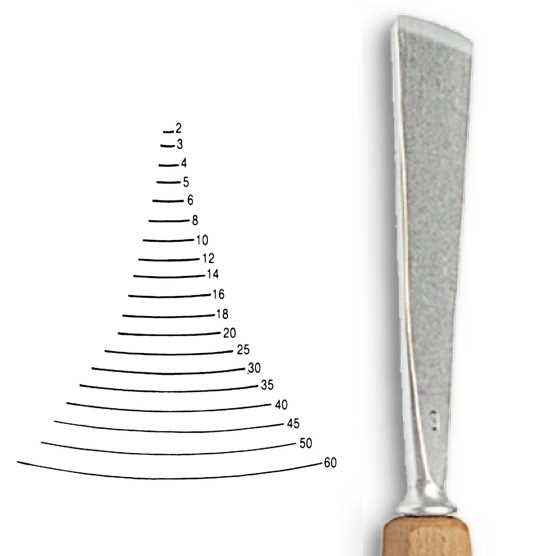 Dláto Stubai jemné U 5503 – šířka 10mm