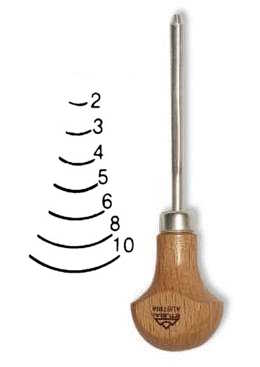 Rydlo Stubai jemné U 5807 – šířka 3mm