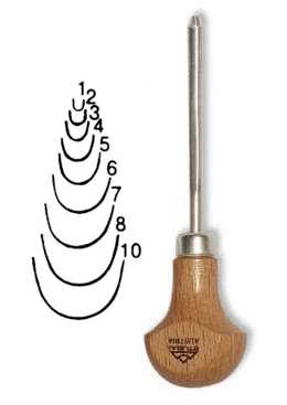 Rydlo Stubai ostré U 5511 – šířka 2mm