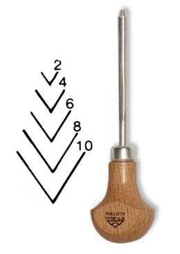 Rydlo Stubai 5844 – šířka 2mm