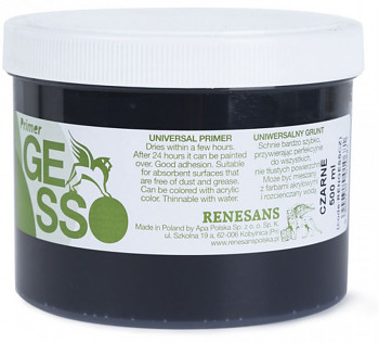Šeps akrylový černý Renesans 500ml / 750g