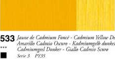 Sennelier oil stick 38ml – 533 Cadmium Yellow Deep
