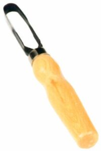 Škrabka na sgrafito ovál 12 mm