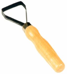 Škrabka na sgrafito plochá 12 mm