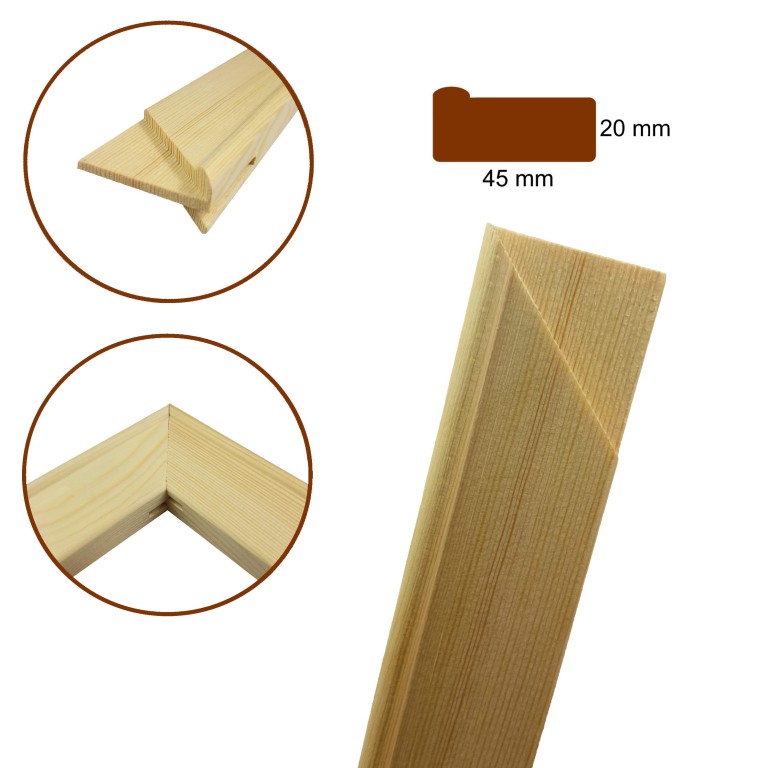 Napínací rám / blindrám – 18cm