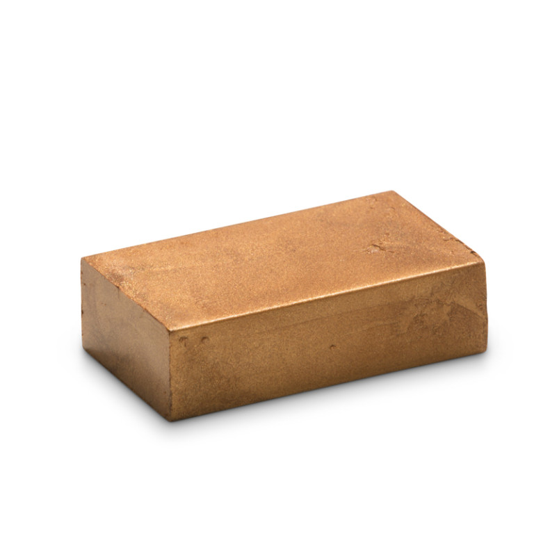 enkaustický vosk - 28 metalická bronzová