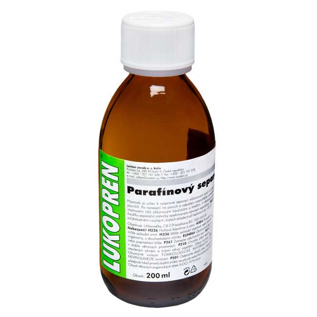 Lukopren separátor parafínový 200ml