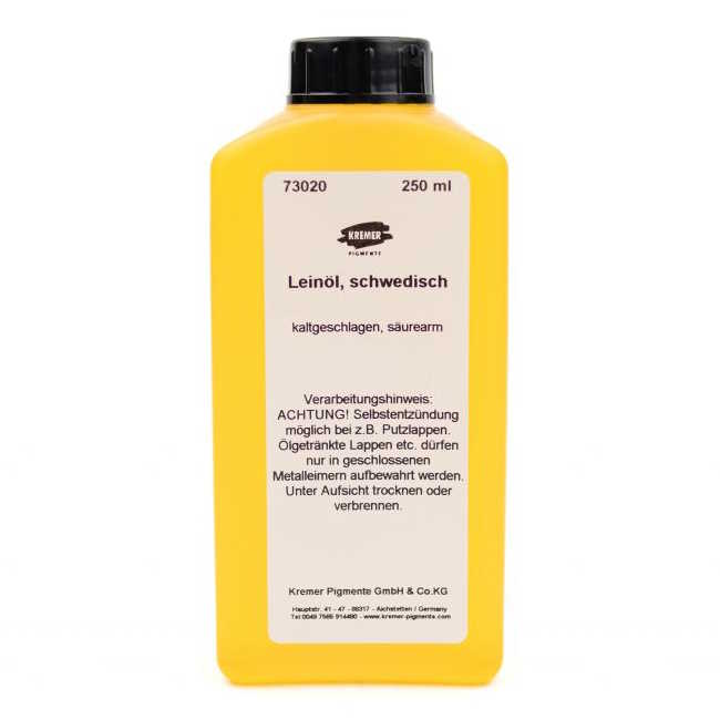 Lněný olej Kremer 250ml 73020