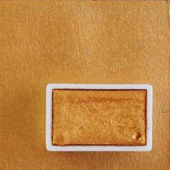 Akvarelová barva Kremer – Satin-Royal Gold 501798