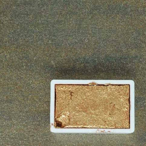 Akvarelová barva Kremer – Glitter Bronze 503208