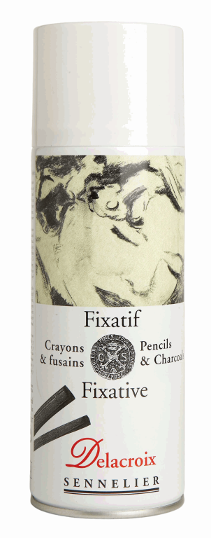 Sennelier fixativ pro uhel Delacroix sprej 400ml
