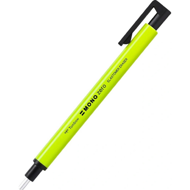 Tombow Mono zero guma v tužce kulatá žlutá
