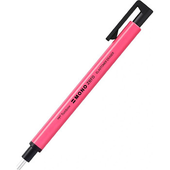 Tombow Mono zero guma v tužce kulatá růžová