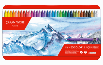 Sada akvarelových pastelů Neocolor II 84ks