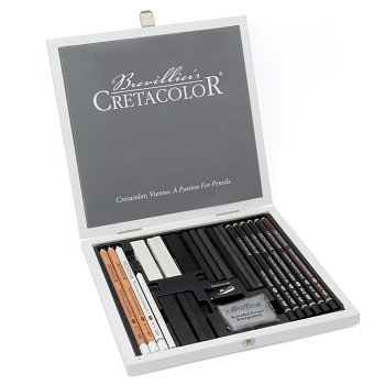 Cretacolor Black&White Box - sada 25pcs Drawing