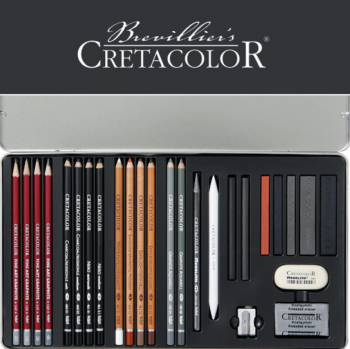 Cretacolor Teacher's Choice - kresebná sada 26 ks