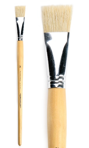 Plochý štětinový štětec 6028F – velikost 24