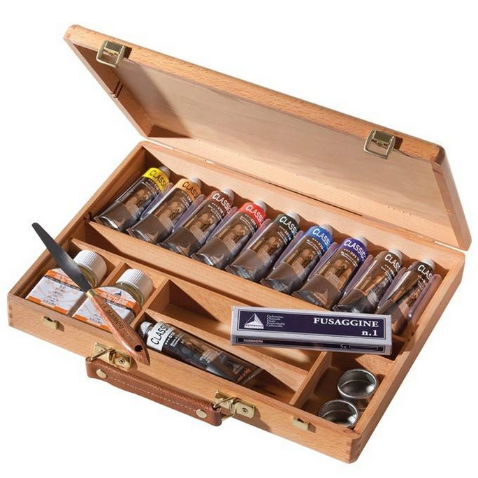 Maimeri Classico kufřík 10x60 ml s příslušenstvím 0399075