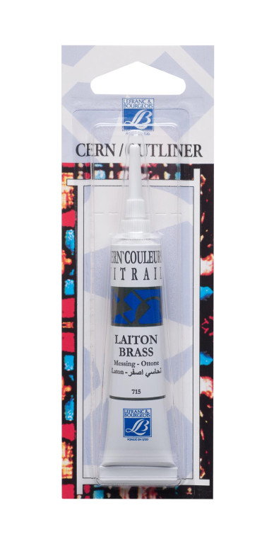 L&B kontura Vitrail 715 Brass 20 ml