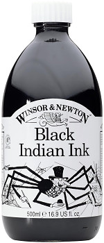 Tuš Winsor Newton 500ml černá