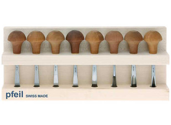 Sada mikrodlát / rydel Pfeil Swiss made 8ks