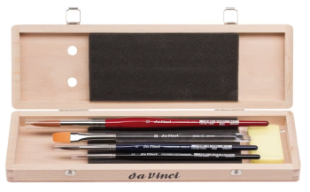 Sada štětců daVinci pro akvarel 5260 v dřevěné kazetě