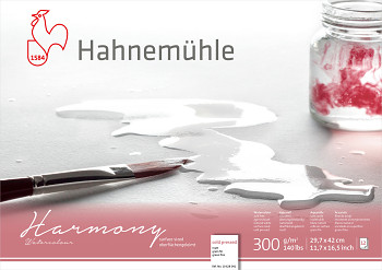 Akvarelový blok HHM Harmony CP A3 300g lepený
