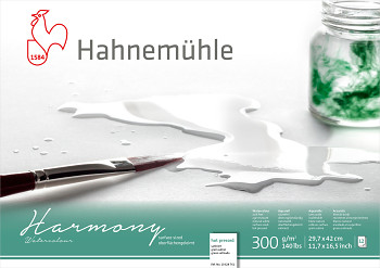 Akvarelový blok HHM Harmony HP A3 300g lepený