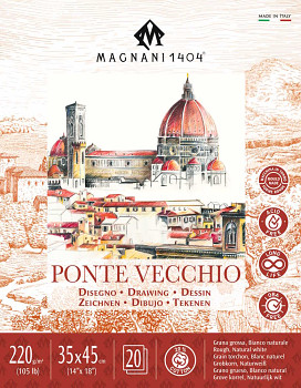 Blok pro kresbu Magnani Ponte Vecchio 35x45cm 220g