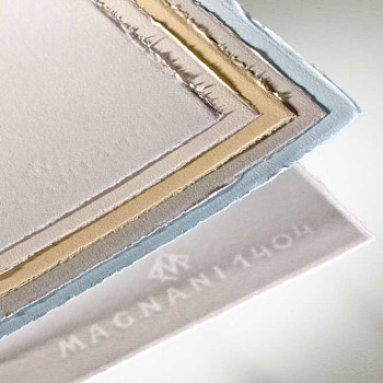Grafický papír Magnani Pescia light blue 56x76cm 300g 100% bavlna