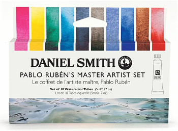 Sada akvarelových barev DS 10x5ml Pablo Ruben‘s Master set