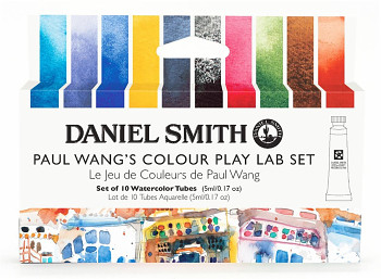 Sada akvarelových barev DS 10x5ml Paul Wang‘s set