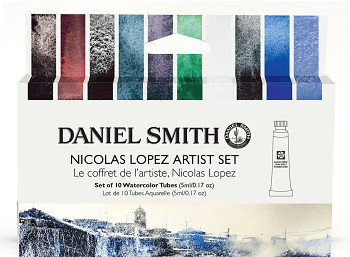 Sada akvarelových barev DS 10x5ml Nicolas Lopez Master set