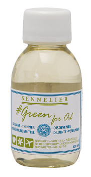 Ředidlo pro olej Sennelier Green for Oil 100ml