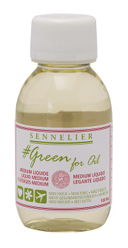 Medium pro olej Sennelier Green for Oil 100ml
