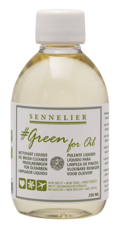 Čistič štětců Sennelier Green for Oil 250ml