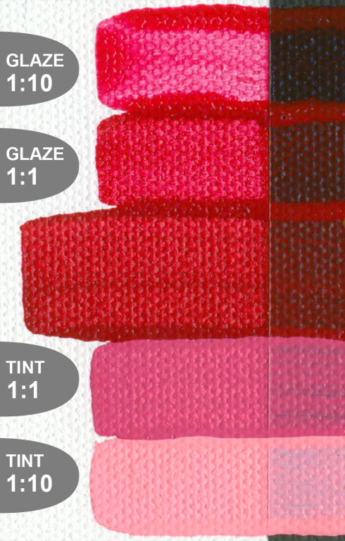 Akryl Golden Fluid 118ml – 2220 Naphthol Red Medium